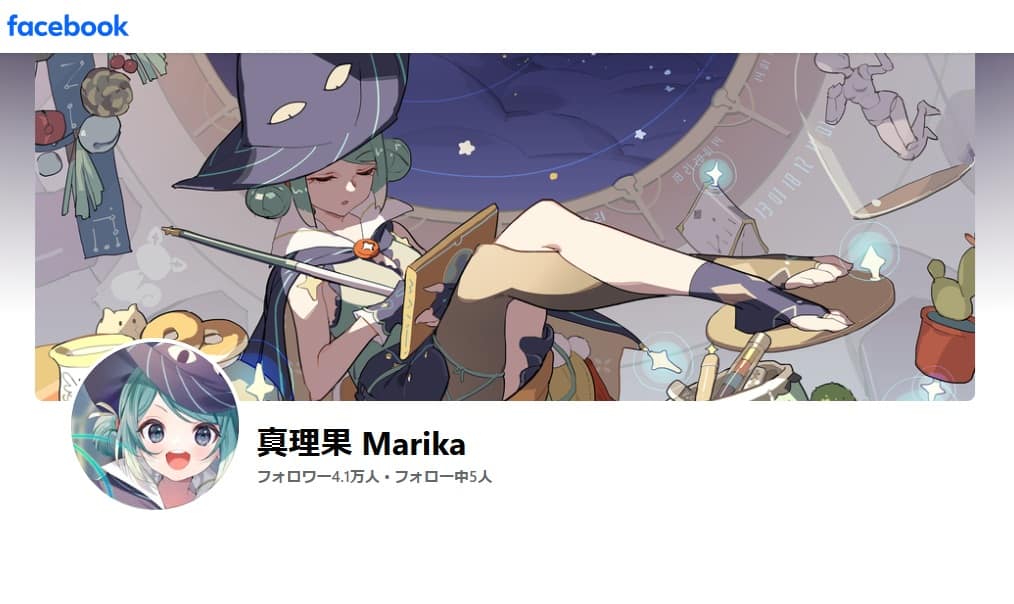 https://www.facebook.com/marikavtuber