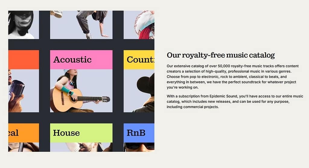 音楽を使いたい人向け:Epidemic SoundでBGMを安心確保