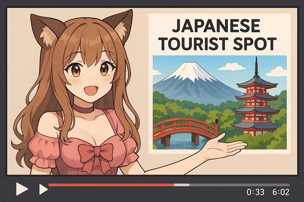 英語を活かしたVtuberの日本紹介テンプレ活用法