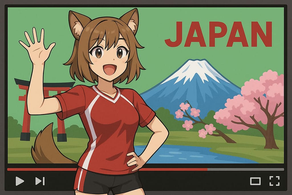 日本紹介テンプレを英語で使うVtuberの発信スタイル