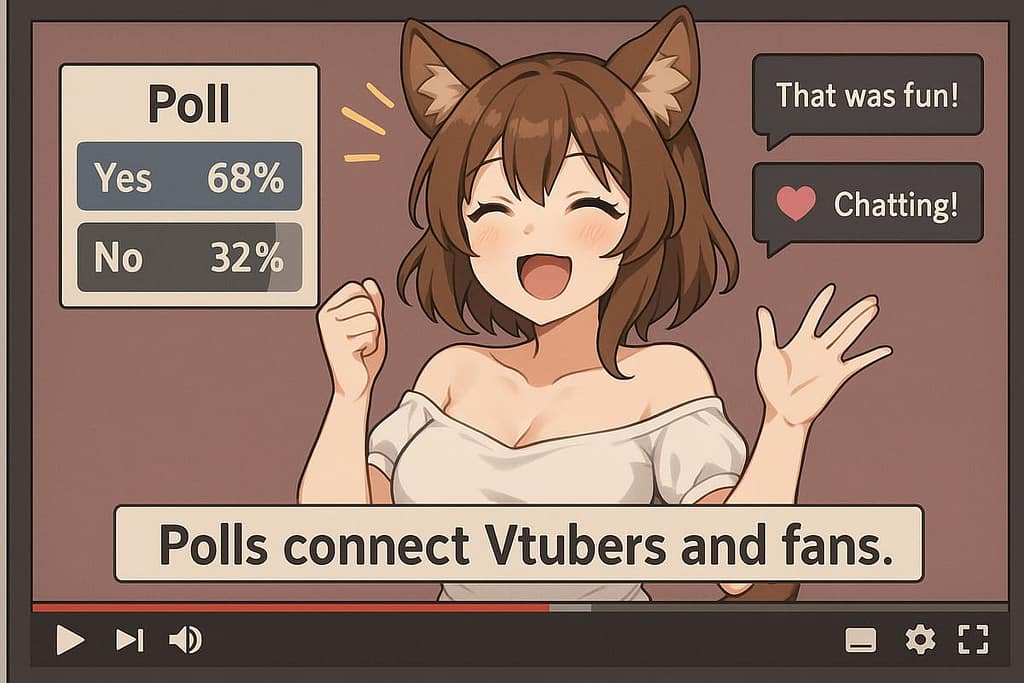 まとめ:PollはVtuberとファンをつなげる鍵