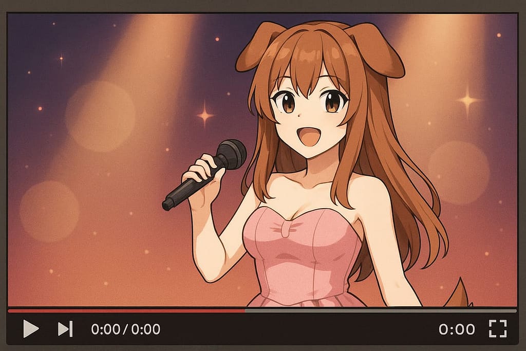 英語を使うVtuberの音楽・歌配信における差別化戦略