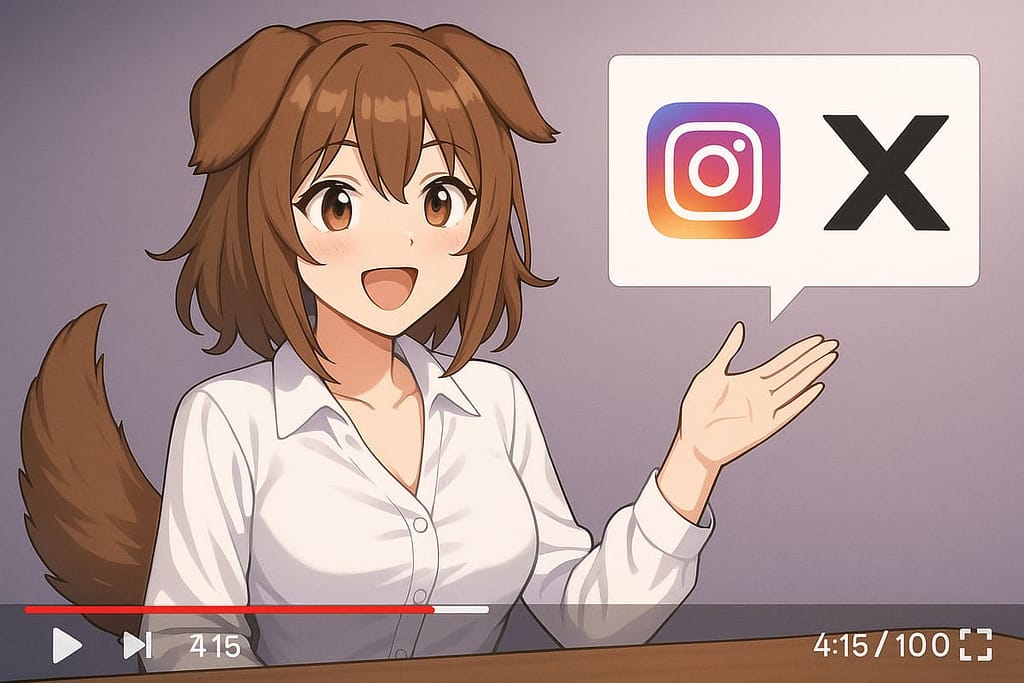 英語で話すVtuberのSNS活用と差別化戦略