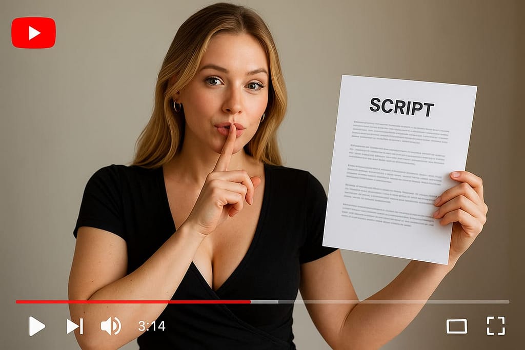 YouTuberが英語動画構成テンプレートを活用する準備