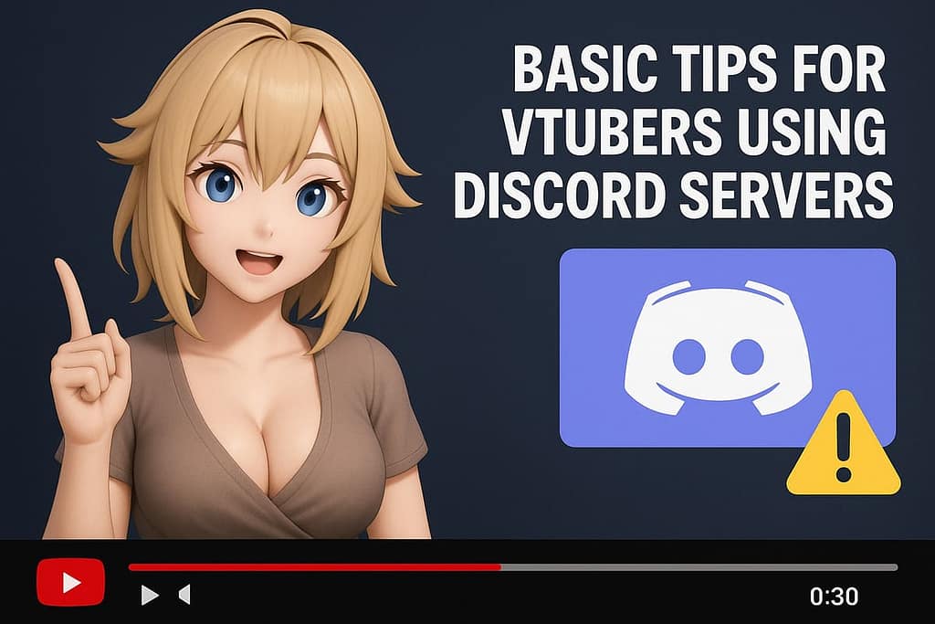 英語で活動するVtuberがDiscordサーバーを使うときの基本的な注意点