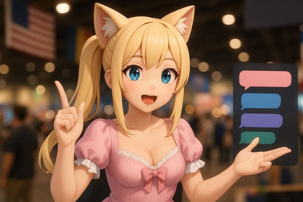 英語を使うVtuberの海外イベント参加を成功に導く心構え