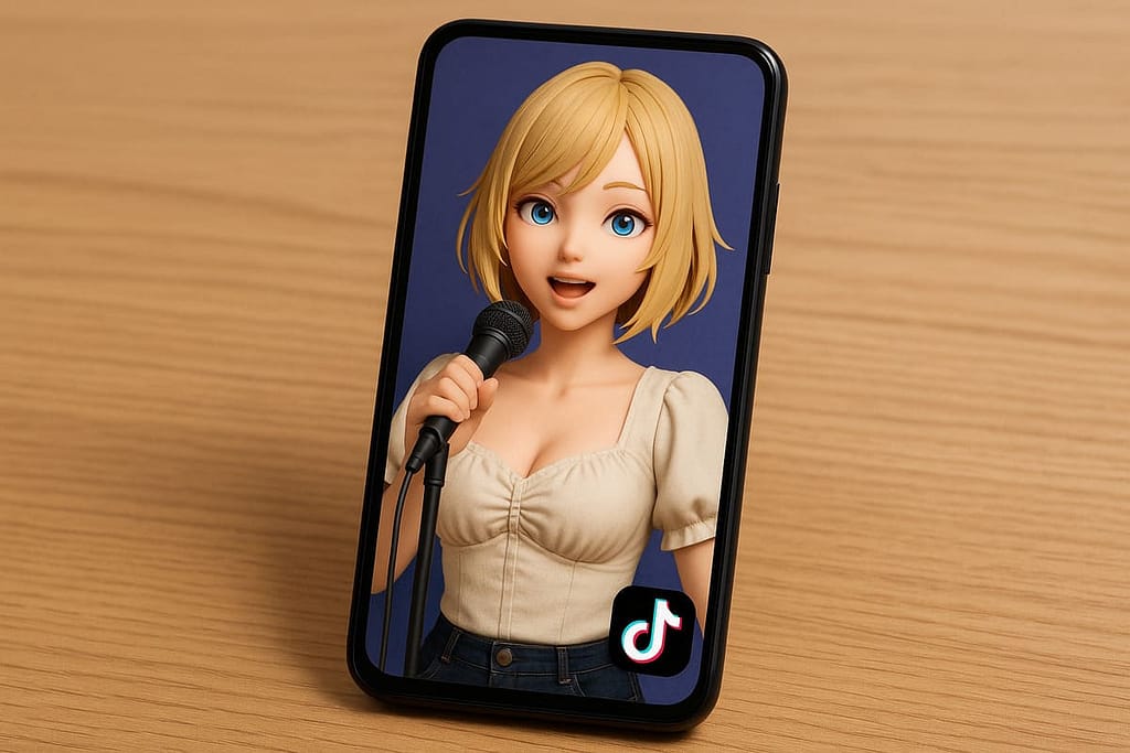 VtuberがTikTokと英語スクリプトを継続活用する工夫