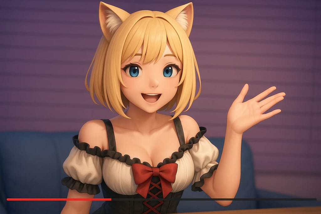 英語を使うVtuberがキャラ設定を魅せる実践例