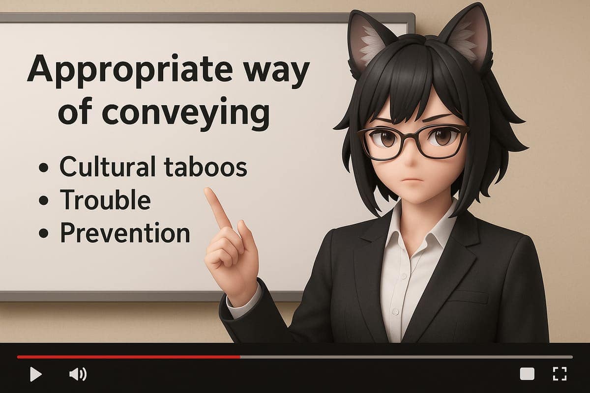 英語で話すVtuberとして配信活動で避けたい文化的タブーとトラブルを防ぐための伝え方