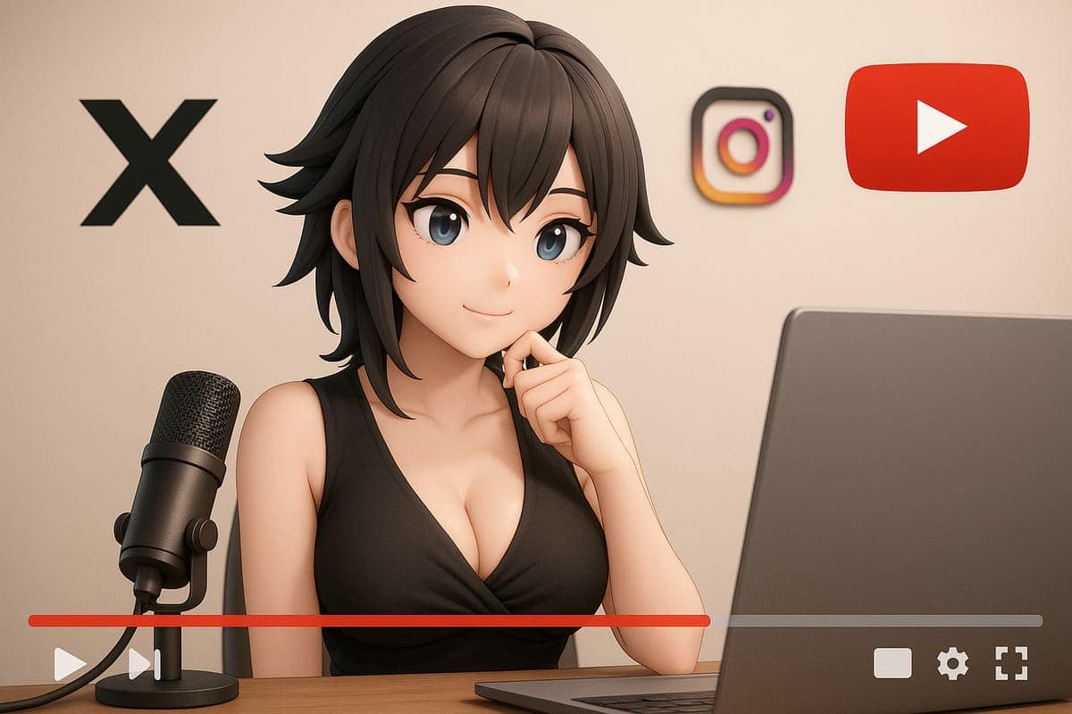 Vtuberが英語で魅せるSNS投稿例（X・Instagram）｜世界へ届けるための工夫