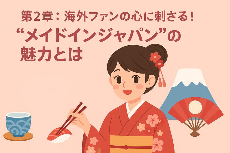 第2章:海外ファンの心に刺さる!“メイドインジャパン”の魅力とは