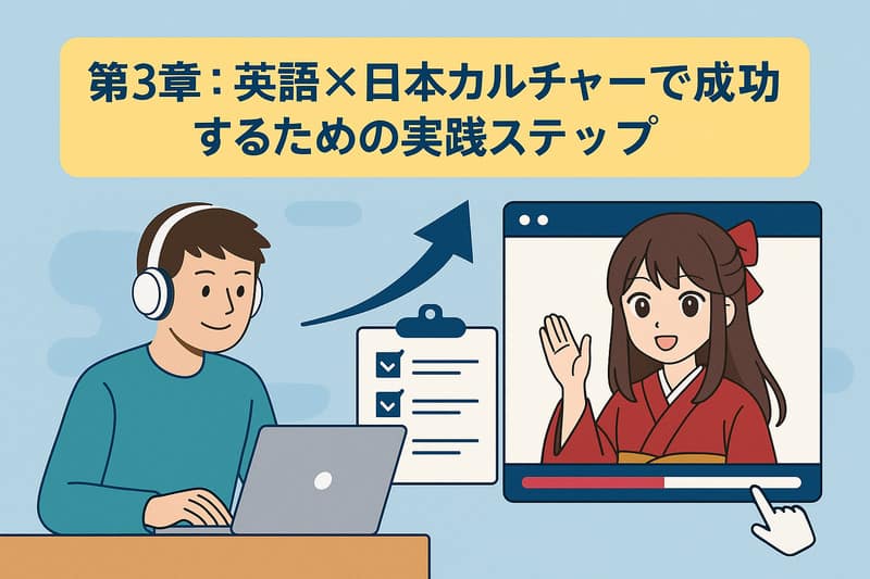 第3章:英語×日本カルチャーで成功するための実践ステップ