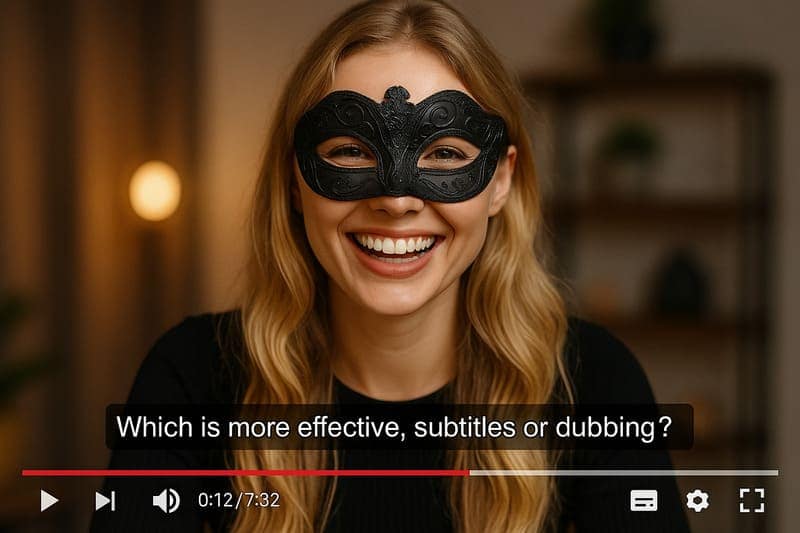 配信における字幕と吹き替え