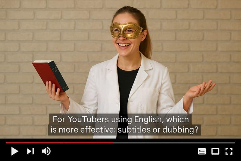 まとめ:英語を使うYoutuberにとって字幕と吹き替えどちらが効果的か