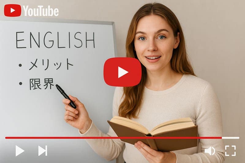 YouTuberによる英語配信で得られるメリットと限界