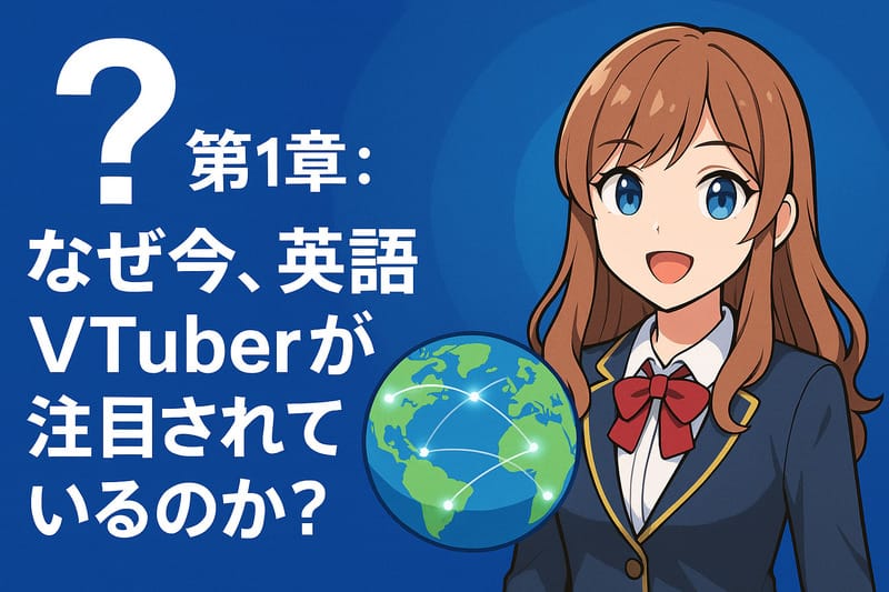 第1章：なぜ今、英語VTuberが注目されているのか？