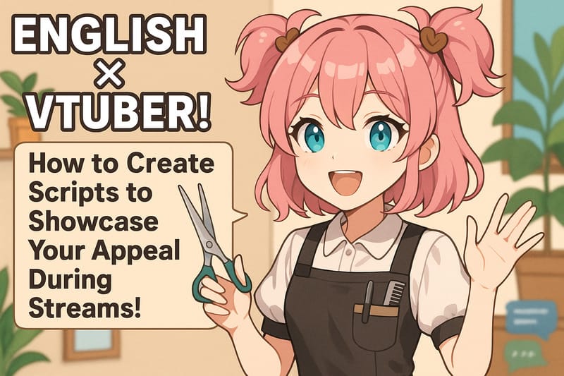 魅力的な英語Vtuber