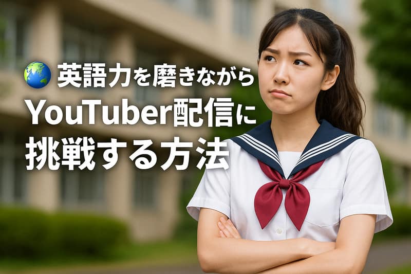 🌍 英語力を磨きながらYouTuber配信に挑戦する方法