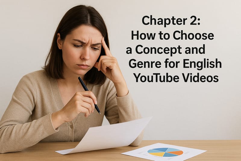 第2章:YouTuber英語配信のコンセプトとジャンルの選び方
