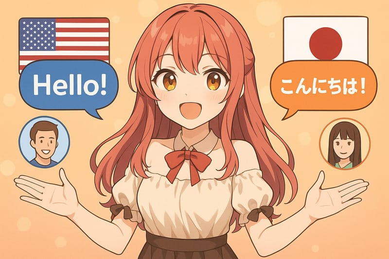 英語と日本語の視聴者を同時に惹きつける配信の工夫