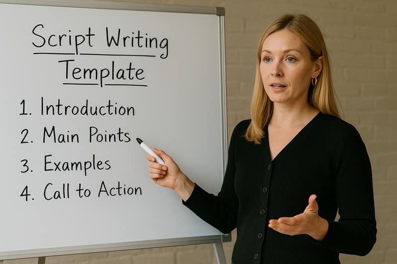 初心者必見!英語YouTuber向けスクリプトの書き方テンプレート
