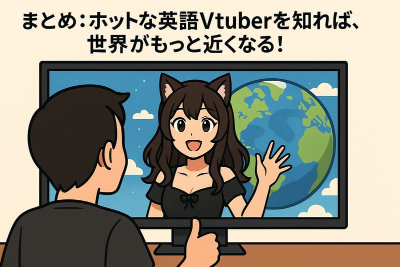 まとめ:ホットな英語Vtuberを知れば、世界がもっと近くなる!