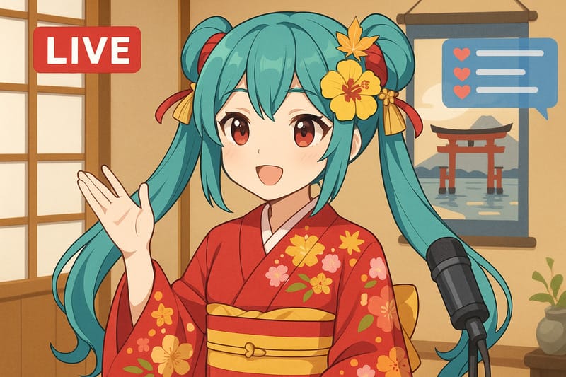 日本文化の紹介でファンをつかむ英語Vtuber配信の魅力とは
